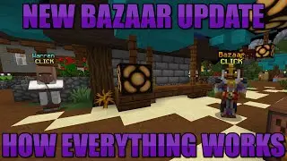 How Everything Works In The New Bazaar Update | Hypixel SkyBlock