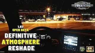 ATS FREE Definitive Atmosphere ReShade 8K RTX 4090 Brutal Graphics
