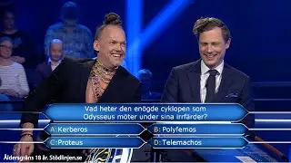 Brynolf och Ljung får frågan för 350 000 kronor i Postkodmiljonären