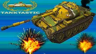 ТАНКОМУЛЬТ#7 ИГРА БИТВА ОНЛАЙН Tanktastic как War Machines много танков прокачка ВИДЕО ДЛЯ ДЕТЕЙ