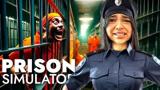 PRISON SIMULATOR - VIREI POLICIAL NA PRISÃO MAIS PERIGOSA DO MUNDO!