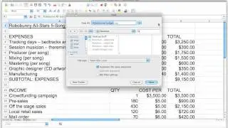 How to choose the right spreadsheet file format: .xls .xlxs .ods .csv .pdf