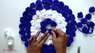 DIY Woolen Mat at home // How to make a door mat