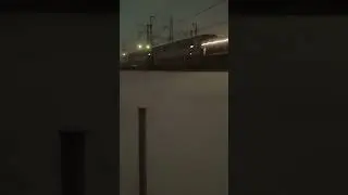 НОЧНОЙ ЭП2К И 2 ЭТАЖНЫЙ ПОЕЗД СООБДЕНИЕМ СПБ ВИТЕБСКИЙ - МОСКВА. 24.12.2023 