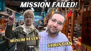 Christian Preacher's Epic FAIL Trying to Convert this Muslim Revert!