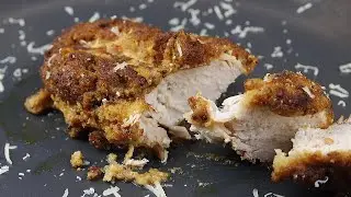 Куриное филе с сыром в винном соусе