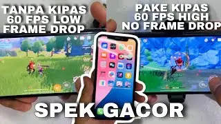 REKOMEN BANGET IPHONE XS DI 2025 GENSHIN IMPACT TEST! 60 FPS HIGH