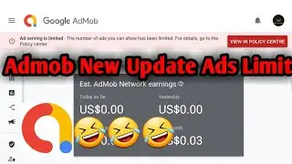 Admob new update Apps Review Solve problem Admob ads limit 2021