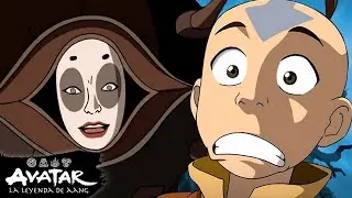 Aang se encuentra con Koh, la cara robadora 😶 | Escena completa | Avatar: La Leyenda de Aang
