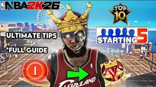 *NEW* #1 BEST STARTING 5 REP METHOD IN NBA 2K26! HOW TO GET UNLIMITED REP IN NBA 2K26 😳!!