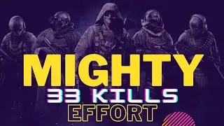 Call of Duty 33Kills! Mighty Effort in a MP match! Best in Class