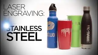 Stainless Steel Drinkware - Laser Engraving