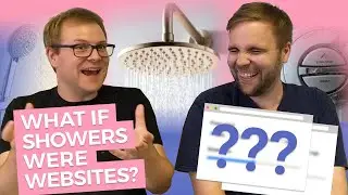 What if your shower was a website? 🤔😆