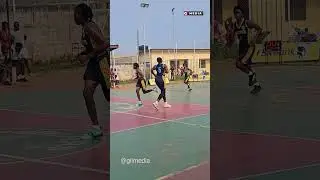 Beautiful Ghanaian Girls playing Basketball