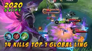 14 Kills Guide Top 1 Global Ling by Ab̶y̶ss October 2020 Mobile legends