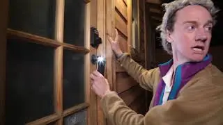 Dad Trying to Use a Keyless Entry at Night