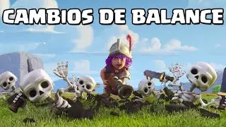¡¡CAMBIOS EN EL BALANCE!! ¡SALUDAD AL TRONCO! | Clash Royale con TheAlvaro845 | Español