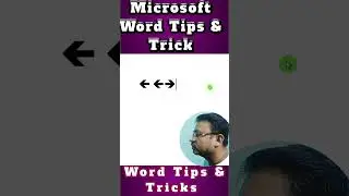 Ms Word Me Arrow Symbol Lane Ka shortcut Key Kya Hain #shorts #trending #edit