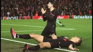 Alvaro Morata knocks Liverpool out of UCL 💯