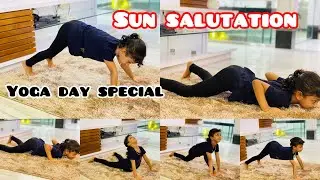 Yoga day special…Sun salutation By Fizu#