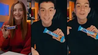 ГЛЕНТ И ДЕВУШКА ГЛЕНТА А4 РЕКЛАМА СНИКЕРСА / Фанаты А4