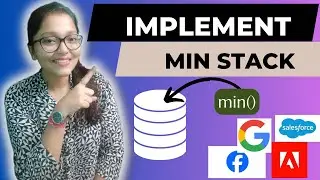Min Stack | Leetcode Medium - JAVA | Stacks and Queues | AMAZON, SALESFORCE, ORACLE, MICROSOFT
