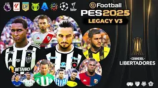 PES 2025 LEGACY V3 | Option File PES 2021 actualizado al 2024-2025 || Tutorial PS4 - PS5 - PC