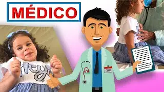 Fui no médico com muita TOSSE..  Kids Lauren Show