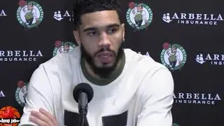 Jayson Tatum Reacts To The Celtics 145-108 Win Over The Clippers. HoopJab NBA