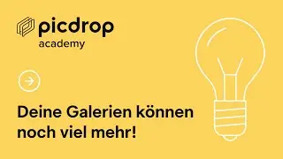 Alle Funktionen deiner picdrop-Galerien