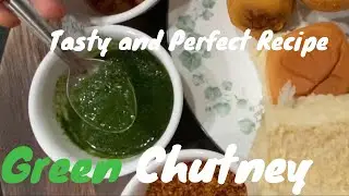 green chutney recipe | chutney for chaat | chutney for sandwich | mint chutney