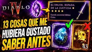 13 IMPORTANT Things I WISH I knew sooner in Diablo 4 Season 6