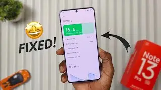 FIX 🛠️ Redmi Note 13 Pro Battery DRAIN Problem After HperOS Update - 12 Tips & Tricks⚡
