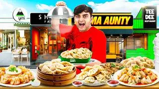 Trying India's Best Momo for 24 Hours ft. 