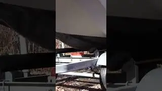 Changing a Boat Trailer on Land - No Special Tools! #shorts #short #boat