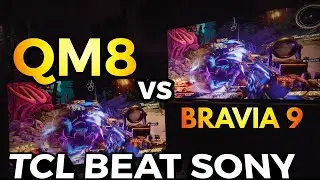 It's Over For Sony! TCL QM8 Takes On Sony Bravia 9 And Wins!