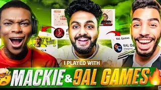 I PLAYED WITH 9AL GAMES & MACKIE PES HD 🤯 | YOUTUBERS 3 v 3 CO - UP BATTLE🔥 | DREAMS DO  COME TRUE❤️