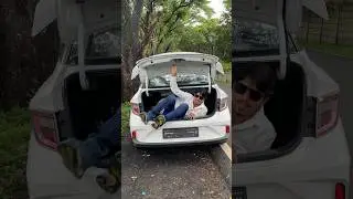 CNG कार में इतनी जगहा होती है #shorts #hyundai #aura | Hyundai Aura Boot Space