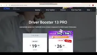 Driver Booster Pro 13.0.0.143 Crack  + Serial Key Download and install on Windows Free trial