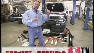 Installing the SkyJacker Lift on Jeep Cherokee - 4x4TV Project part 5