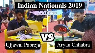 Indian Nationals 2019: Ujjawal Pabreja VS Aryan Chhabra Head-to-Head 3x3 Finals!