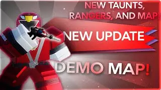NEW MAP, NEW RANGERS, NEW TAUNTS, AND WEAPONS!! |Power Rangers Shattered Grid | ZiKOSD | Huge Update