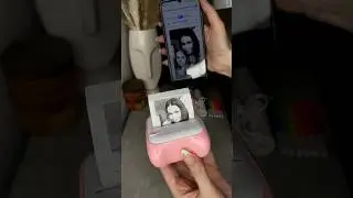Мини-принтер 🩷 WB арт.: 198163395🫶🏻 ПОДПИСЫВАЙТЕСЬ ♥️