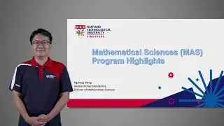 Mathematical Sciences Degree Programme Talk (NTU Open House 2023)