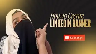 How to create Linkedin Banner Design by taking inspiration in Photoshop in Hindi/Urdu