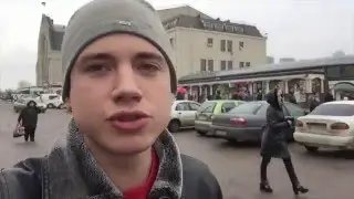 Разоблачение попрошайки в Киеве у Макдональдса. Ни стыда ни совести
