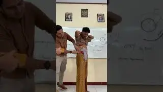 Tutorial pemakaian beskap Pengantin Pria (oleh trainer DT kecantikan smando)