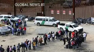 Thousands of migrants amass at US-Mexico border as 'Title 42' ends  