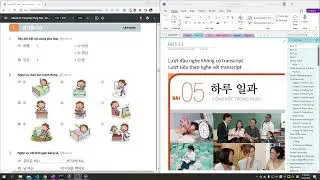 Bài 5 Nghe tiếng Hàn cơ bản 1 + transcript korean listening 05