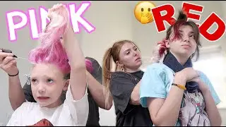 Dyeing my 15 & 8 year old daughter's hair 🥲